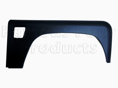 Front Wing Outer - ABS Plastic Replacement - Land Rover 90/110 & Defender (L316) - Body Repair Panels