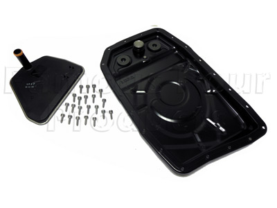 Filter and Oil Sump Pan Assembly - Metal -Modified Easy Change Version - Range Rover Sport to 2009 MY (L320) - Clutch & Gearbox