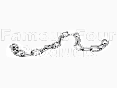 FF008561 - Chain for drop-down rear tailgate - Land Rover Series IIA/III