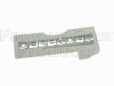 FF008604 - DEFENDER Rear Panel Decal - Land Rover 90/110 & Defender