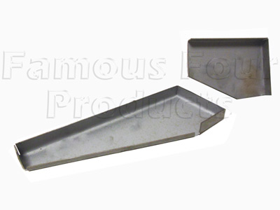 Sill Closing Panels - Front - Range Rover Classic 1970-85 Models - Body