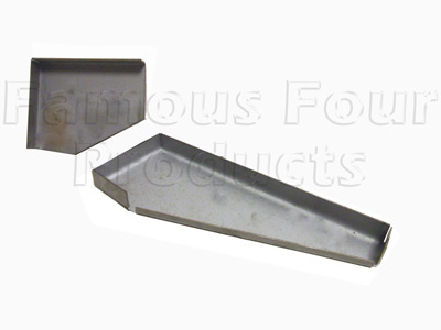 FF008620 - Sill Closing Panels - Front - Classic Range Rover 1970-85 Models