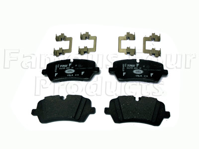 Brake Pad Axle Set - Range Rover 2013-2021 Models (L405) - Brakes