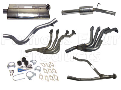 FF008669 - Stainless Exhaust - Classic Range Rover 1986-95 Models