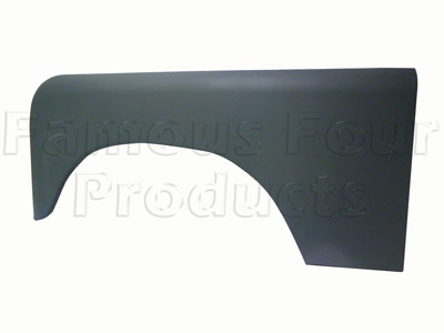 Front Outer Wing Panel - Aluminium - Land Rover Series IIA/III - Body