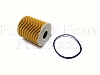 Oil Filter Element - Land Rover 90/110 & Defender (L316) - 2.4 Puma Diesel Engine