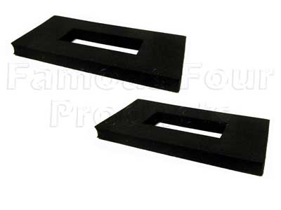 FF008715 - Foam Gasket - Lower Tailgate Striker Pin - Classic Range Rover 1970-85 Models