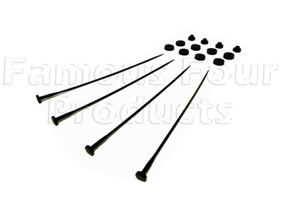 FF008733 - Fastfit Strap Kit for Kenlowe Fan - Land Rover 90/110 & Defender