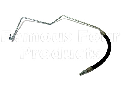 FF008805 - Pipe - PAS Pump to Steering Box - Land Rover 90/110 & Defender