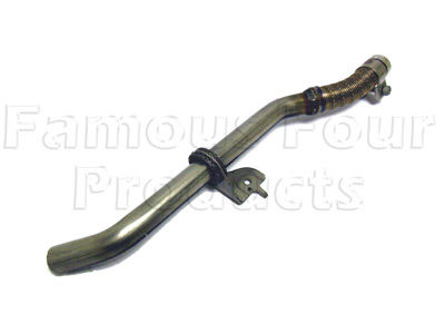 Exhaust Pipe - Auxiliary Fuel Burning Heater - Land Rover Discovery 3 (L319) - Cooling & Heating