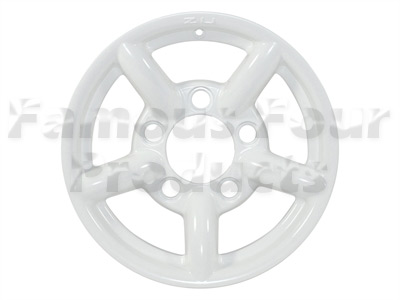 FF008932 - ZU Alloy Wheel 7 x 16  - White - Land Rover Discovery 1989-94