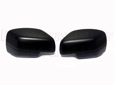 Door Mirror Covers - Satin Black - Land Rover Freelander 2 (L359) - Body