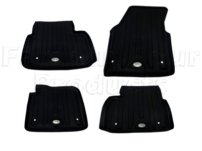 Rubber Footwell Mat Set - Land Rover Discovery Sport (L550) - Interior