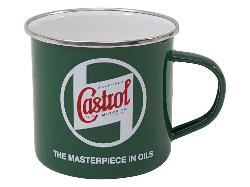 Mug - Castrol - Enamel