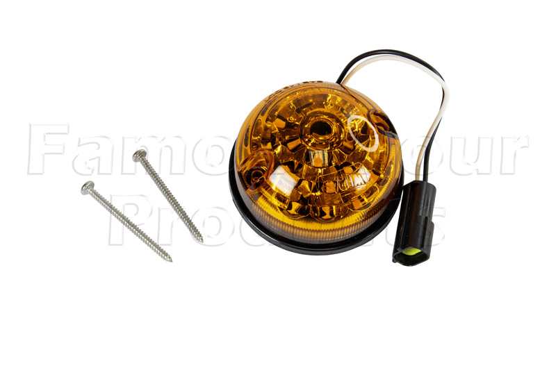 Rear Indicator Lamp - Amber LED - Land Rover Series IIA/III - Electrical