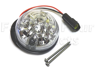 Rear Stop/Tail Lamp - Clear LED - Land Rover Series IIA/III - Electrical