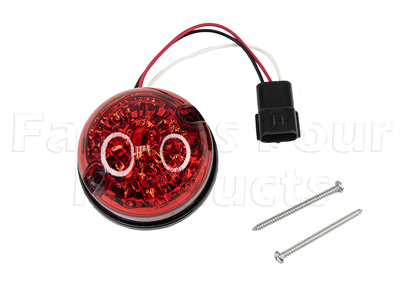 Rear Stop/Tail Lamp - Red LED - Land Rover Series IIA/III - Electrical