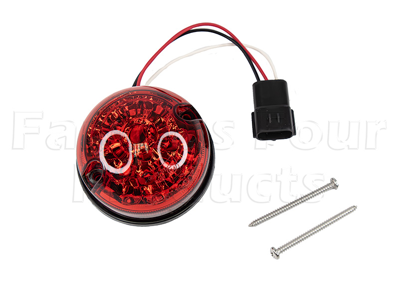 FF009169 - Rear Stop/Tail Lamp - Red LED - Land Rover Series IIA/III