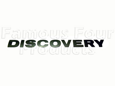 D I S C O V E R Y Tailgate Lettering - Land Rover Discovery 4 (L319) - Body