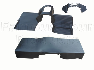 FF009310 - Moulded Matting System - R380 300TDi & TD5 Engined Vehicles - Land Rover 90/110 & Defender