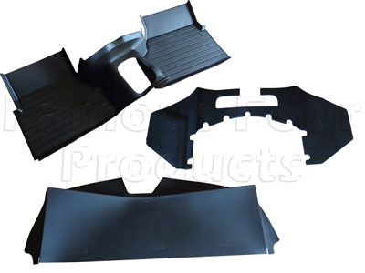 FF009311 - Moulded Matting System - LT77 4 Cylinder Engined Vehicles - Land Rover 90/110 & Defender