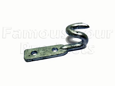 Hook for drop-down rear tailgate Chain - Land Rover Series IIA/III - Body