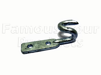 FF009345 - Hook for drop-down rear tailgate Chain - Land Rover Series IIA/III