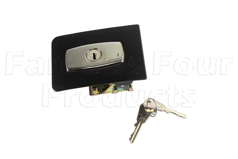 FF009353 - Lock and Handle Assembly - Glove Box - Classic Range Rover 1970-85 Models