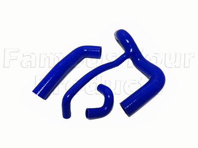 Silicone Hose Set - Radiator Cooling - Land Rover Discovery 1989-94 - Cooling & Heating