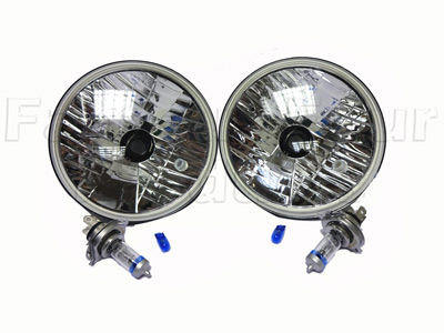 FF009444 - Headlamps (Pair) - Xenon Ultima - Land Rover 90/110 & Defender