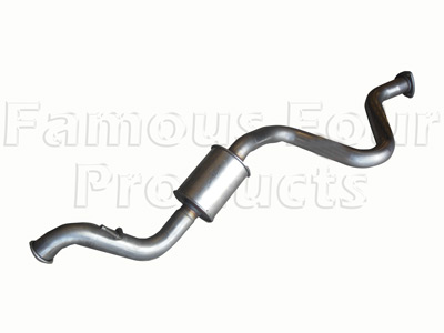 Mild Steel Rear Silencer - Land Rover 90/110 & Defender (L316) - Individual Exhaust Parts