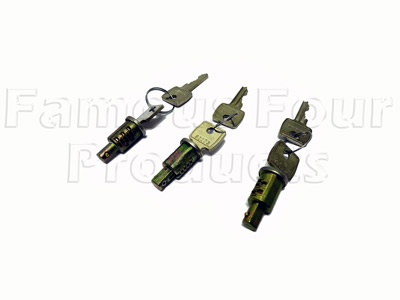 Lock Barrels with 2 Keys - Land Rover Series IIA/III - Body