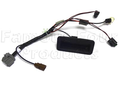 Micro Switch with Wiring Loom - Tailgate - Land Rover Discovery 4 - Electrical