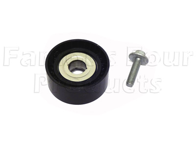 FF009631 - Idler Pulley - Auxiliary Drive Belt - Land Rover Freelander 2