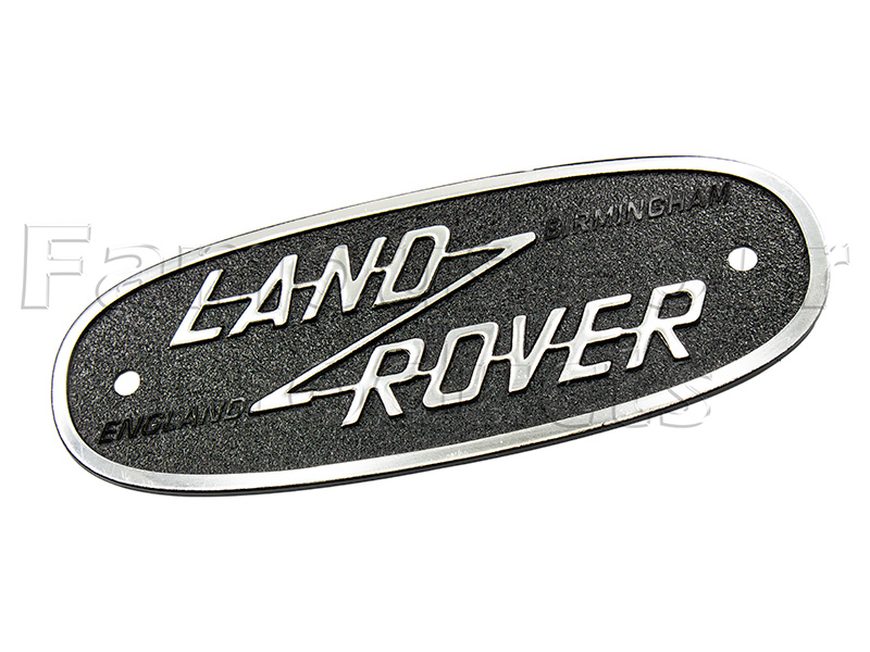 LAND ROVER Oval Badge - Land Rover Series IIA/III - Body