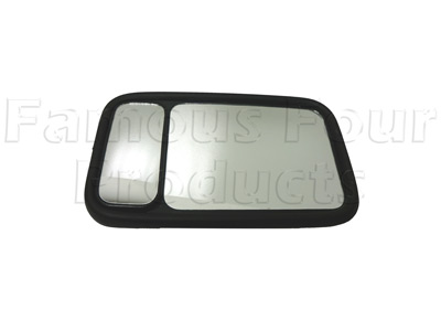 FF009681 - Door Mirror Head - with Blind Spot - Land Rover 90/110 & Defender