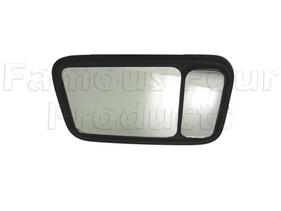 FF009682 - Door Mirror Head - with Blind Spot - Land Rover 90/110 & Defender