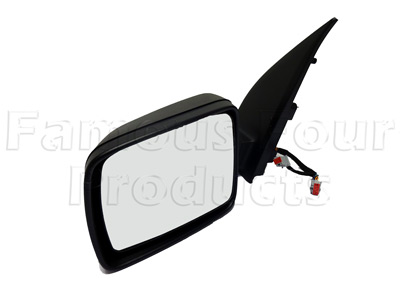 For 2006 to 2009 Heated Base Convex Wing Mirror RIGHT HAND Fits Land Rover Freelander 2 UK Driver Side 