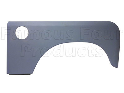 Front Outer Wing Panel - Aluminium - Land Rover Series IIA/III - Body