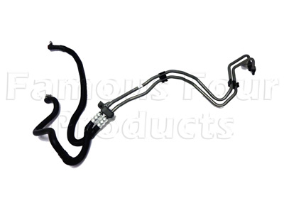 Gearbox Oil Cooler Pipe Assembly - Land Rover Discovery 3 (L319) - Clutch & Gearbox