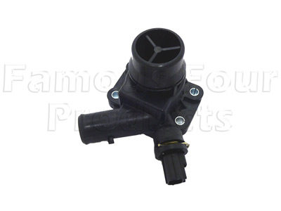 Thermostat in Housing - Land Rover Freelander 2 (L359) - 3.2 i6 Petrol Engine