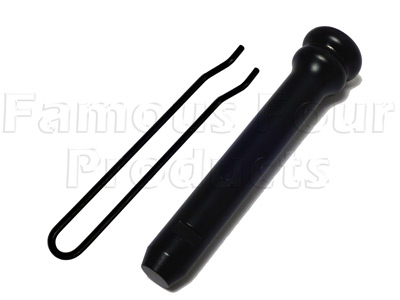FF009927 - Tow Pin and Spring for Military Style Front Bumper - Land Rover 90/110 & Defender