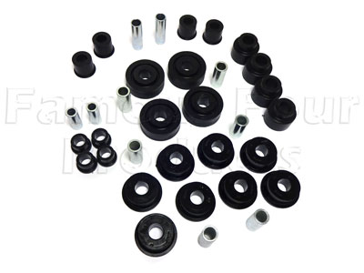 Polyurethane Chassis Bush Kit (radius arms and Panhard Rod) - Classic Range Rover 1970-85 Models - Suspension & Steering