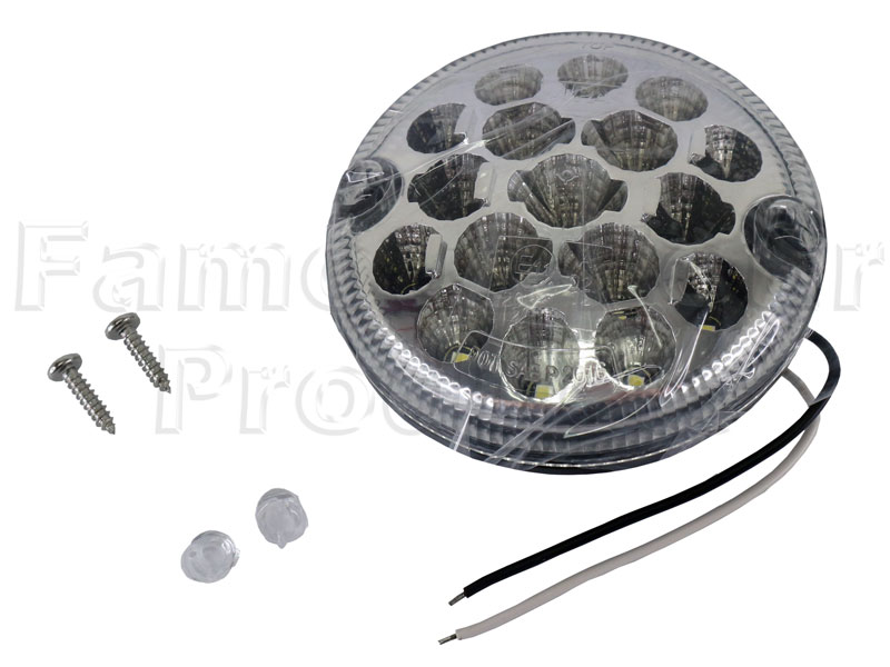 NAS Spec Side Light - Clear - LED - Land Rover 90/110 & Defender (L316) - Lighting