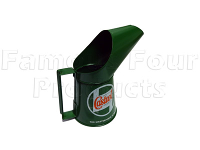 FF009986 - Pouring Jug - Castrol - Enamel - Classic Range Rover 1986-95 Models