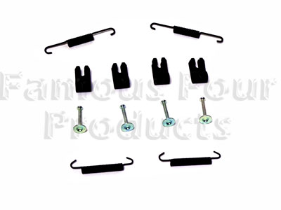 Fitting Spring Kit - Handbrake Shoes - Land Rover Freelander 2 (L359) - Brakes