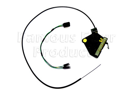 Heater Control Lever Assembly - Land Rover 90/110 & Defender (L316) - Cooling & Heating