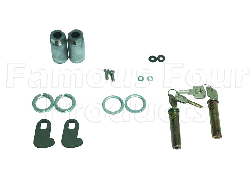 Barrel Lock & Key Set of 2 with Matching Keys - Land Rover Series IIA/III - Body