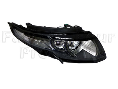 Headlamp with Indicator - Clear Glass - Range Rover Evoque 2011-2018 Models (L538) - Electrical