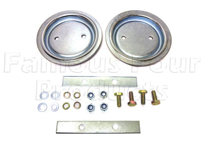 Spring Seat - Lower - Galvanised - Land Rover 90/110 & Defender (L316) - Suspension Parts